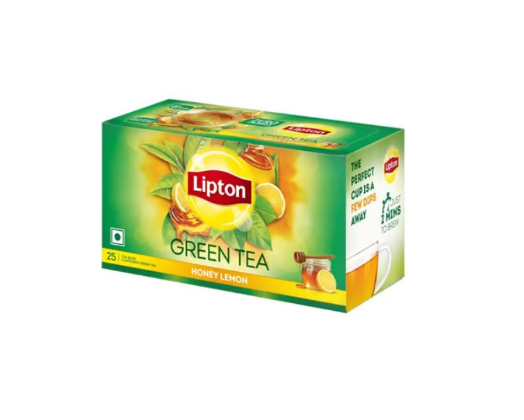 Lipton Honey Lemon Green Tea Bags (25 units) - Image 4