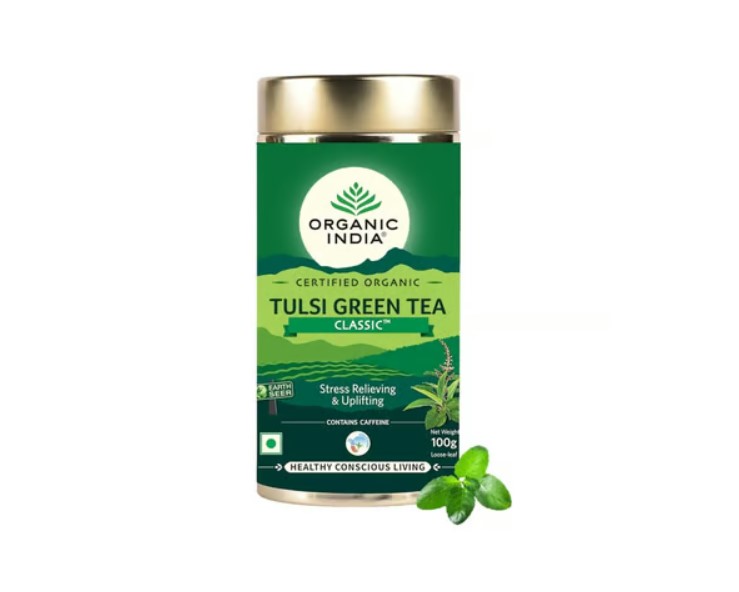 Organic India Tulsi Original Green Tea (100g)